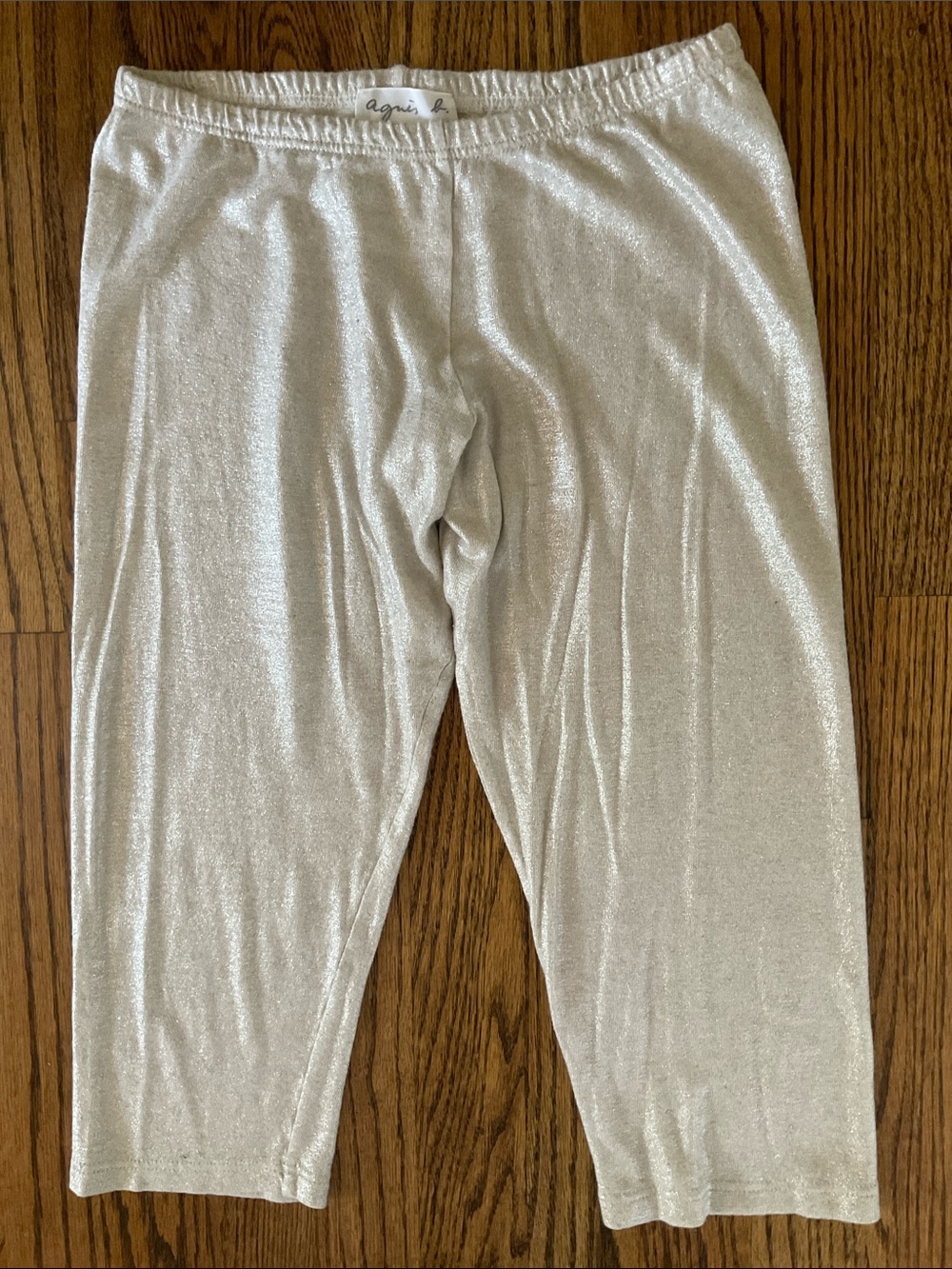 Silver Shimmer Leggings